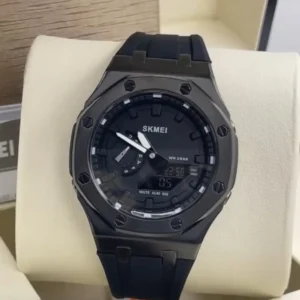 ENJOY THE BEST EXPERIENCE OF ALARM, STOPWATCH, LUMINOUS ANALOG DISPLAY & DIGITAL LEDLIGHT.